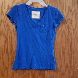 Aercrombie & Fitch Shirt Women's Blue Size Small